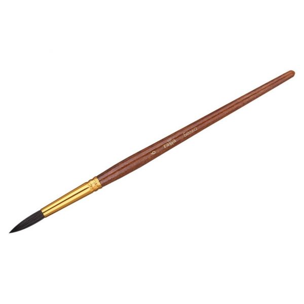 Кисть белка Гамма, круглая №06