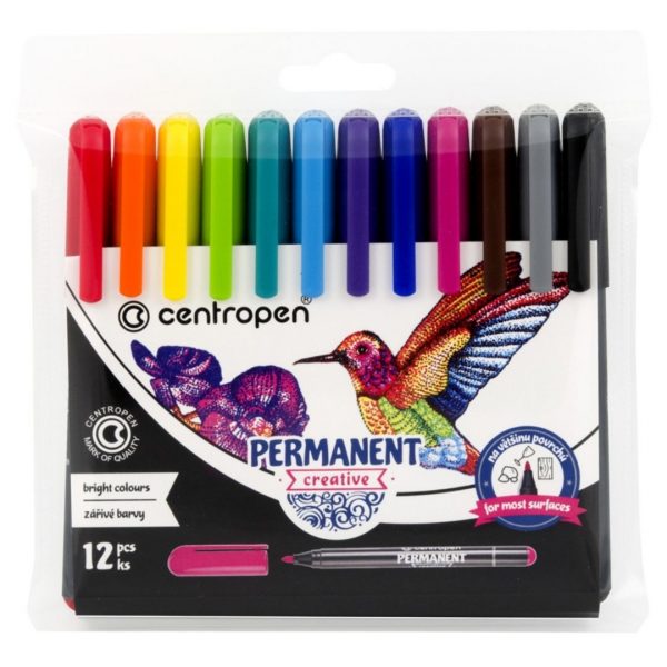 Набор маркеров для декорирования Centropen "Creative 2896" 12 цветов.