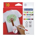 Набор маркеров для ткани Centropen "Textil Marker 2739" 10 цветов.