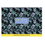 Альбом для рисования на склейке черный "Artistic collection" А5, 40 листов.