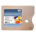 Палитра деревянная прямоугольная Гамма "Студия", 30*40см, толщина 5мм