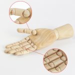 Манекен художественный BRAUBERG ART CLASSIC "РУКА", женская правая, дерево, высота 25см.