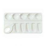 Палитра "Стамм" пластиковая, 20,6*10,5см.