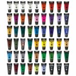 Набор акриловых художественных красок BRAUBERG ART CLASSIC, 49 цветов, 54 шт., 75мл.