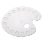 Палитра "Стамм" пластиковая, 27*36,5*1,2см.