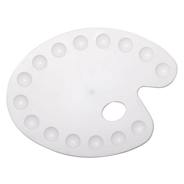 Палитра "Стамм" пластиковая, 27*36,5*1,2см.