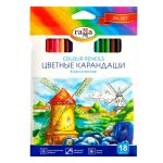 Карандаши цветные Гамма "Классические", 18 цветов.