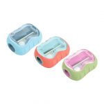 Точилка пластиковая Berlingo "Soft", 1 отверстие, контейнер.