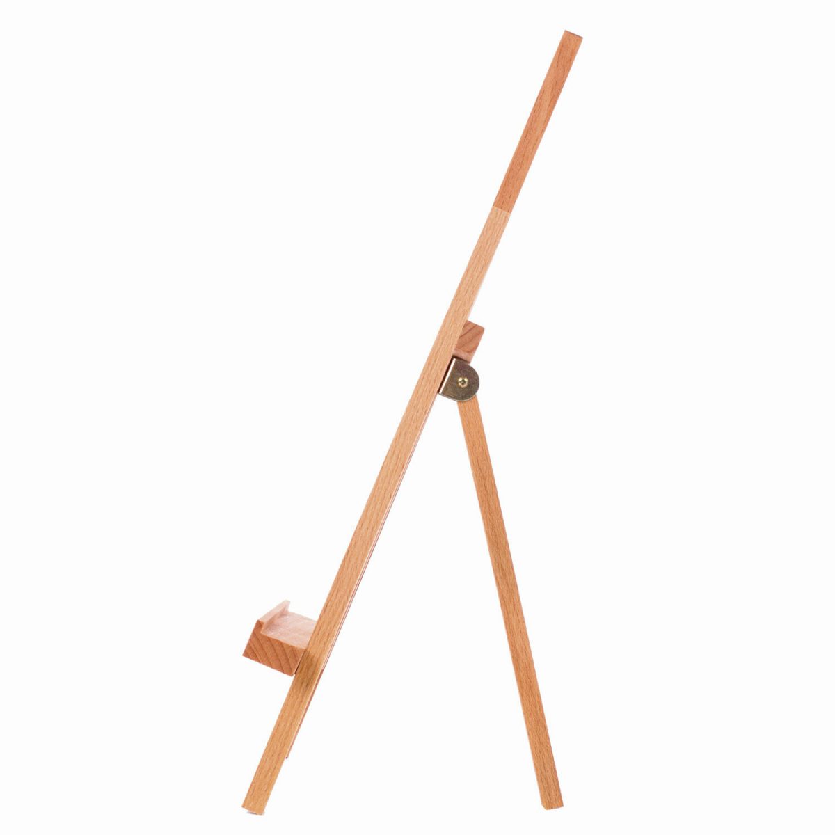 Мольберт настольный, бук, 16х42х19см, высота холста 30см