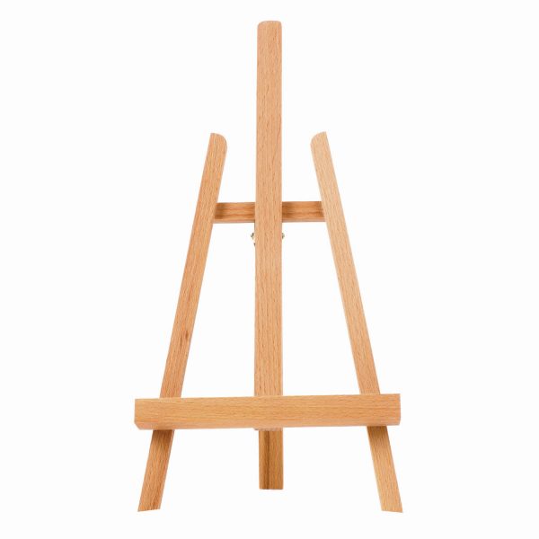 Мольберт настольный, бук, 16х42х19см, высота холста 30см