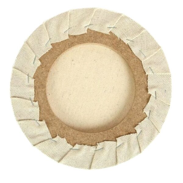 Холст круглый на подрамнике "ЭМТИ", 100% хлопок, 280г/м2, d-35см.