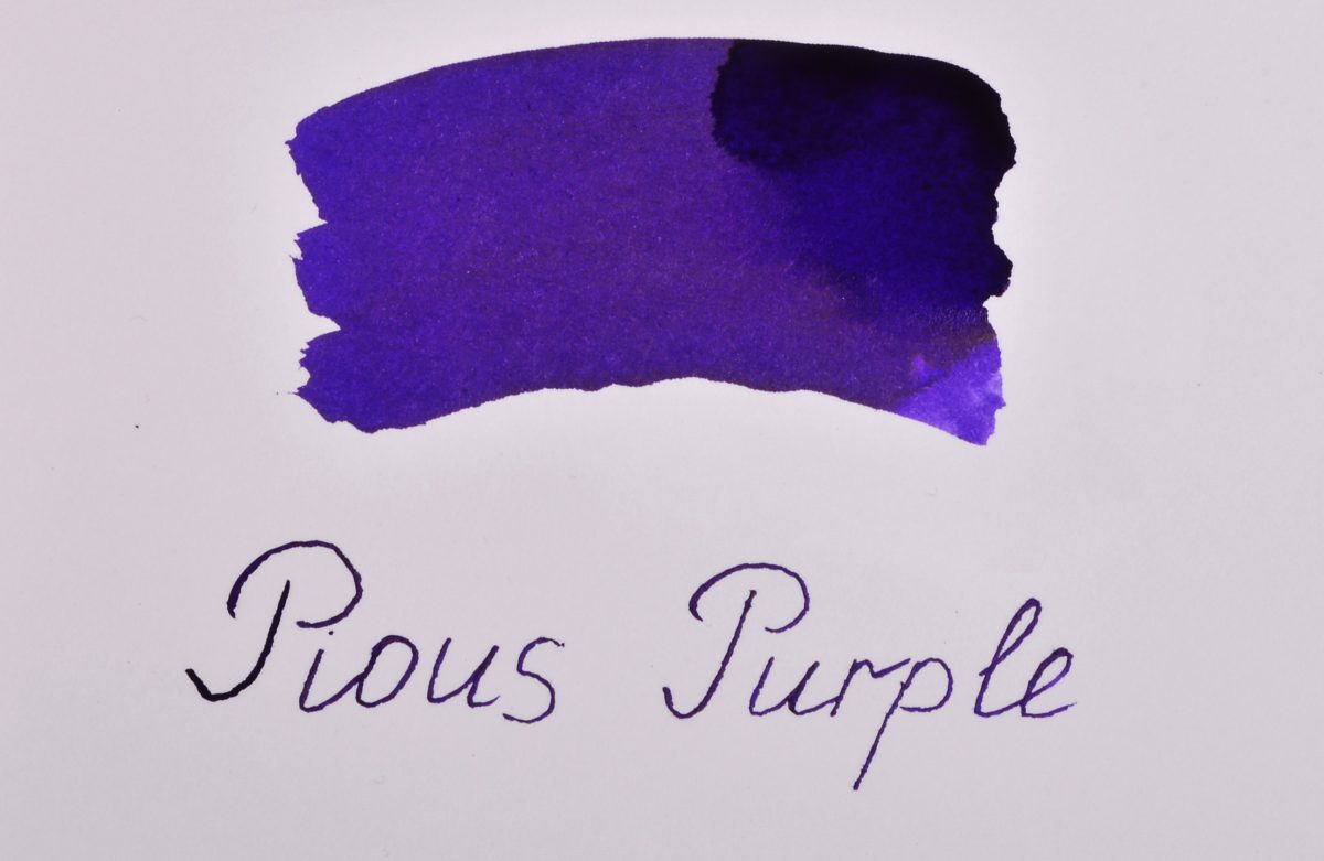 Тушь жидкая "The writing collection" 20мл, фиолетовый.