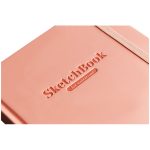 Скетчбук для акварели 145х145, Greenwich Line, 200 г/м2, обложка кожзам, на резинке, 40 листов.