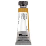 Акварель Pinax Ser.1 - W229, Охра желтая, туба 15мл.