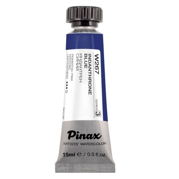 Акварель Pinax Ser.3 - W267, Индантрен синий, туба 15мл.