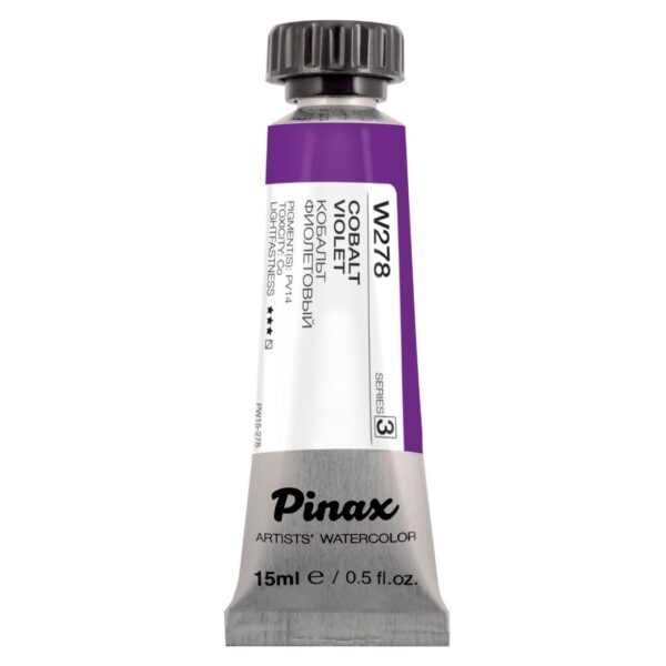 Акварель Pinax Ser.3 - W278, Кобальт фиолетовый, туба 15мл.