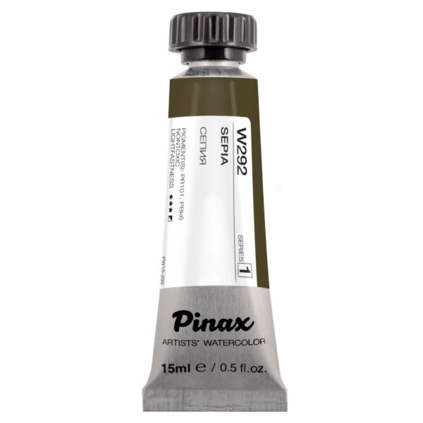 Акварель Pinax Ser.1 - W292, Сепия, туба 15мл.
