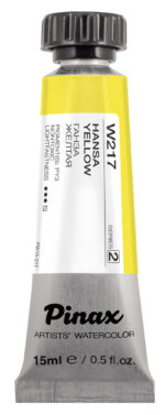 Акварель Pinax Ser.2 - W217, Ганза желтая, туба 15мл.