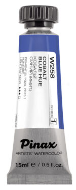 Акварель Pinax Ser.1 - W258, Кобальт синий (имитация), туба 15мл.