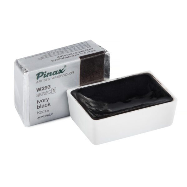 Акварель Pinax в кювете, Ser.1-W293 Кость Жженая, 2.5мл.