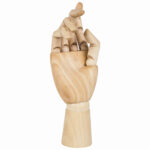 Манекен художественный BRAUBERG ART CLASSIC "РУКА", женская правая, дерево, высота 25см.