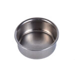 Масленка одинарная, металлическая без крышки, форма цилиндр, d-40 мм, h-18 мм