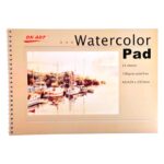 Альбом для акварели DK ART на спирали, А3, 190 г/м2, 24 листа.