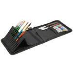 Пенал для кистей на короткой ручке, 12 отделений, 20х 26х 2.5см