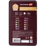 Карандаши художественные акварельные BRAUBERG ART PREMIERE, 12 цветов, грифель 4мм.