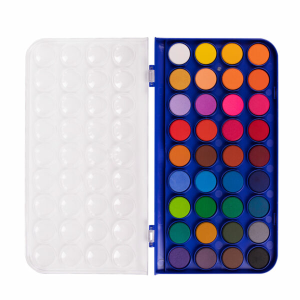 Краски акварельные BRAUBERG "PREMIUM" 36 цветов, круглые кюветы 23 мм.