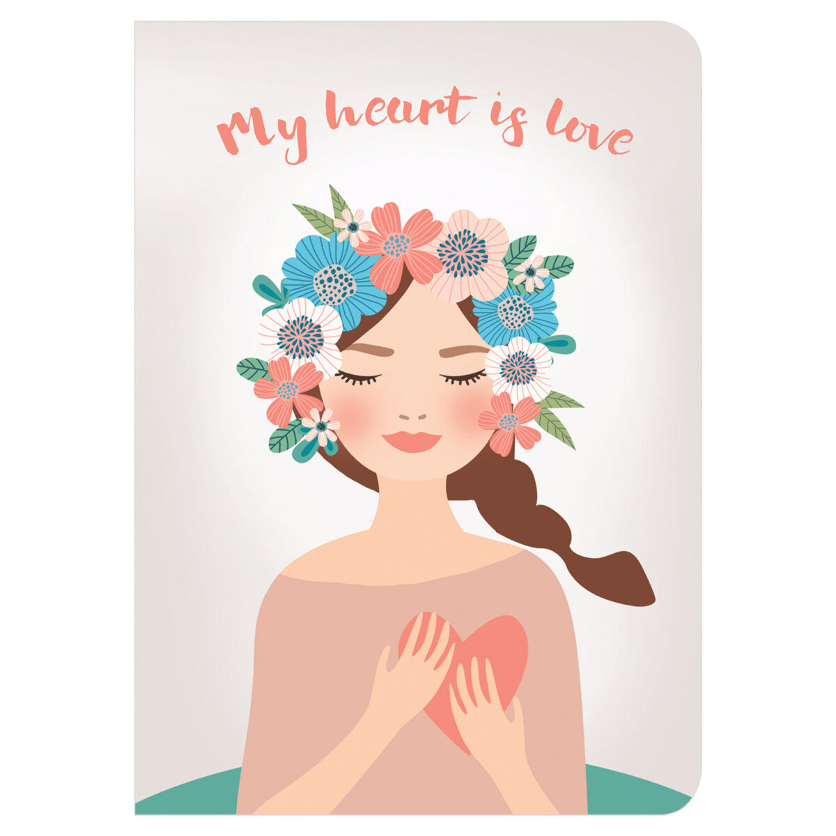 Набор скетчбуков (2 шт) ROMANTIC, бежевая бумага 70 г/м2, сшивка, B5 (179х250 мм), 60л.