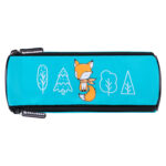 Пенал BRAUBERG "Fox", 3 отделения, нейлон, 21х7х7 см.