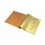 Поталь в листах "Золото" 6 листов, 14х14см