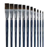 Кисть из белки плоская "Байкал", №2.