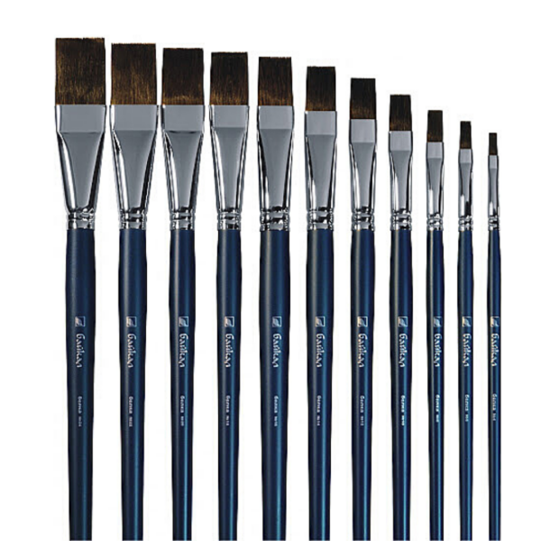 Кисть из белки плоская "Байкал", №2.