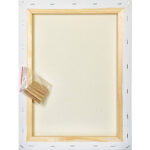 Холст мелкозернистый на подрамнике, 100% хлопок, 380г/м2, 30х40см