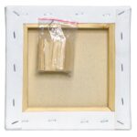 Холст мелкозернистый на подрамнике, 100% хлопок, 380г/м2, 20х20см