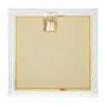 Холст мелкозернистый на подрамнике, 100% хлопок, 380г/м2, 40х40см