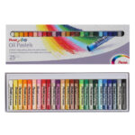 Пастель масляная художественная PENTEL "Oil Pastels", 25 цветов.