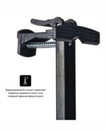 Мольберт алюминиевый переносной с держателем для кистей Гамма "Студия" 95*73*162см, с чехлом.