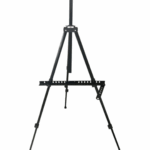 Мольберт алюминиевый переносной с держателем для кистей Гамма "Студия" 95*73*162см, с чехлом.