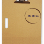 Планшет (клипборд) с зажимом для бумаги, МДФ, А2.