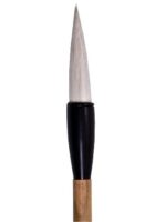 Кисть для каллиграфии коза CALLIGRA 218-5 d-10 мм, ручка бамбуковая.